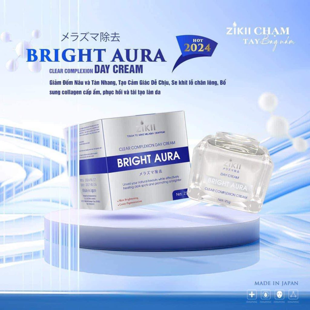 Kem dưỡng ngày ZIKII giúp kích thích sản xuất collagen tự nhiên, cải thiện độ đàn hồi và làm săn chắc da